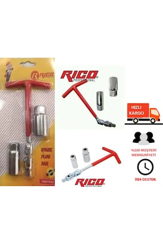Rico T Mafsallı Buji Anahtarı 16-21 Mm Set
