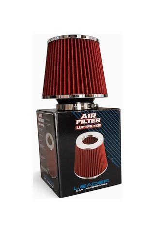 Performans Artırıcı Açık Hava Filtresi 66mm Kırmızı Renk - Yüksek Performans