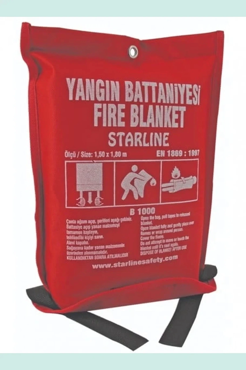 Starline Yangın Battaniyesi 150x180cm Isg 150x180 1869 1997 En Sertifikalı