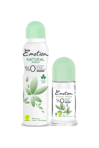 Natural Breeze Deodorant 150ml Ve Roll On 50ml