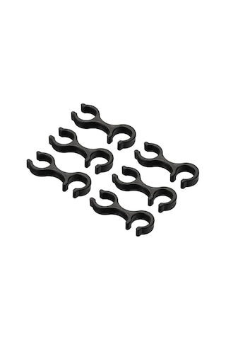 Cdq Yürüyüş Baton Kelepçeleri, 6 Adet Yürüyüş Baton Aksesuarları, Açık Hava Yürüyüşü Ve Kampçılık İçin Çift Baton Tokaları Çok Renkli