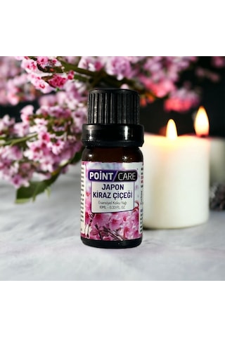 Point Care Japon Kiraz Çiçeği Kokulu Mum Esansı 10ml ,soya Wax