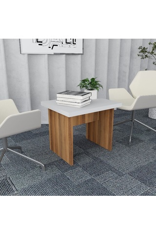 Oliver 5'li Ofis Takımı  Model 4 Çam Beyaz