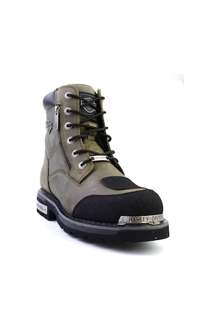 Harley Davidson Olive Hakiki Deri Kadın Bot & Bootie Hd1777060003 001