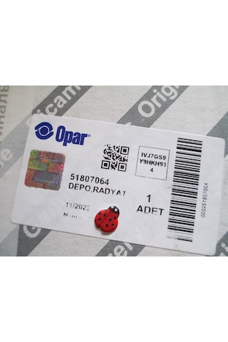 51807064 Radyatör Ek Su Deposu 1,4 Linea Opar 237840827