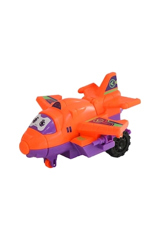 D400-35 Dönüşebilen Sürtmeli Uçak Robot -birliktoys