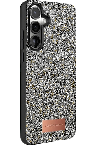 Cosmotex Onegif Samsung Galaxy A57 5g Bright Simli Kapak - Gold