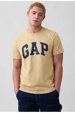 Gap Everyday Soft Basic Gap Logo 856659 T-shirt Kısa Kol Tişört Erkek T-shirt SARI