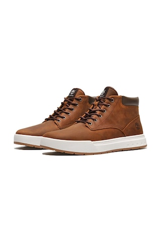 Timberland Maple Grove Mıd Lace Up Sneaker Erkek Günlük Ayakkabı Tb0a297q3581 Kahverengi