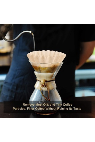 Ruicoo 1-4 Fincan Kahve Filtresi, Doğal Kahverengi Kağıt, Biyobozunur Ve Tek Kullanımlık 100 Adet Diğer