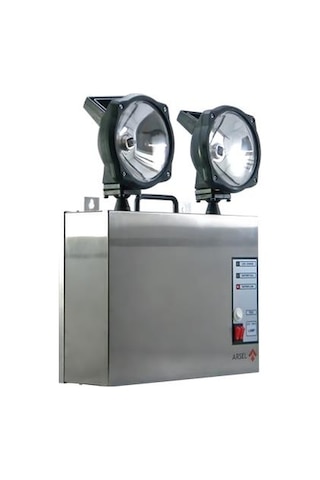 Arsel Versalite Inox VSI-2201-LED Acil Aydınlatma Armatürü Kesint Metalik