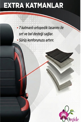 Orqide Tumix Serisi Fiat Fiorino Oto Kılıfı
