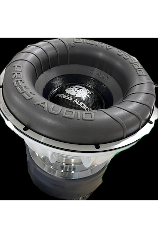 38 Cm Spl Subwoofer Xmax 9000 Rms Yassı Alüminyum Black Voice Coil