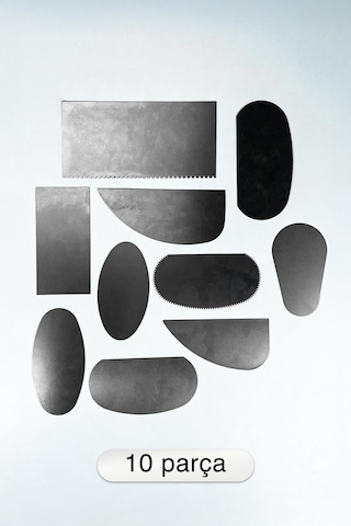 Metal Sistre İnce - 10'lu Set