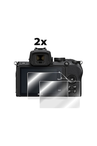 IPG Nikon Z 50 Mirrorless Digital Kamera Görünmez Ekran Koruyucu (2 Adet)