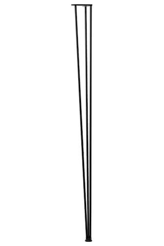 Siyah Masa Ayağı 4'Lü Filteke Ayak 72 CM