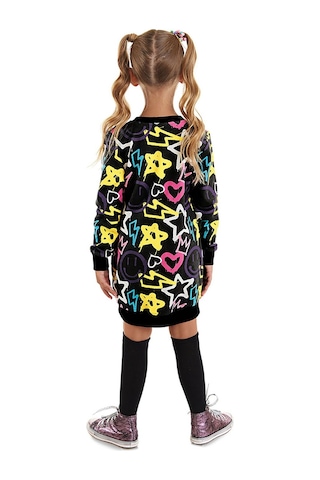 Denokids Mshb&g Street Style Kız Çocuk Elbise Çok Renkli
