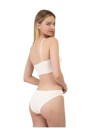 Kadın Pamuklu Ve Likralı Fitilli Kaşkorse Brezilya Külot 5'li Paket-2 Çok Renkli 2 Çok Renkli