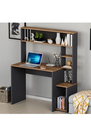 Olivia Çalışma Masası Antrasit Antrasit