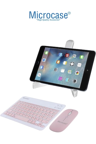 Lenovo Tab Plus Tablet Uyumlu Çanta+klavye +mouse+stand Al8127