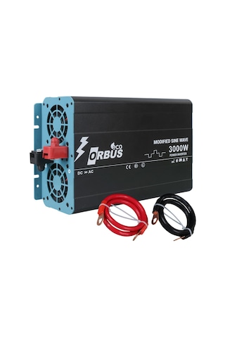 Orbus Orb3000m 12 Volt - 3000 Watt Eco Modified Sinus İnverter