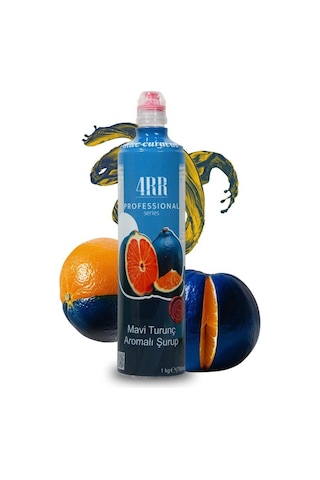 Mavi Turunç Aromalı Şurubu 750 Ml Tropikal İçecek & Kokteyl Bazı