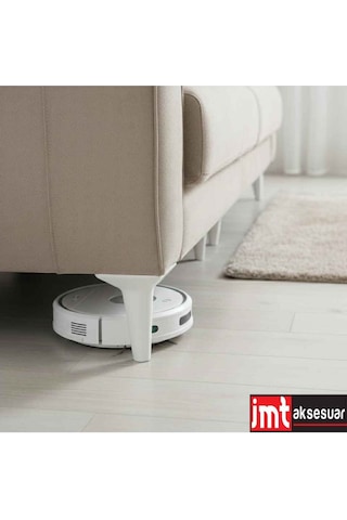 Aspen 18 Cm Beyaz 20 Adet Mobilya Ayağı Robot Süpürgeye Uyumlu Koltuk Tv Ünitesi Konsol Ayağı Beyaz