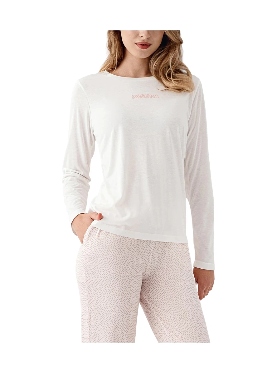 Arnetta Ar3417-s Kadın Kışlık İkili Pijama Takım Retro Pembe