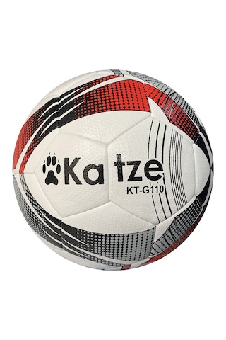 Katze Kt-g110 Hybrid Futbol Topu 4 Numara Kırmızı - Beyaz