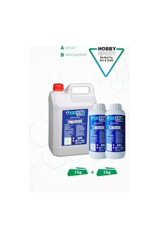 Ultra Şeffaf Hobi Epoksi 6 Kg