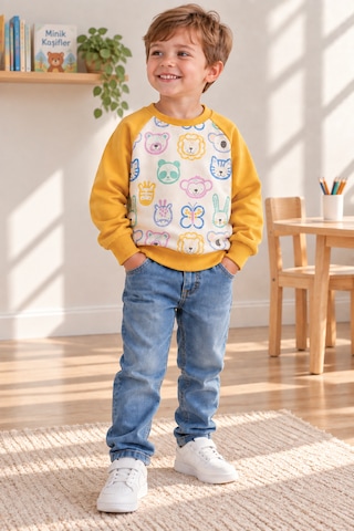 Bebe Bebek Sweatshirt Hardal Sarı