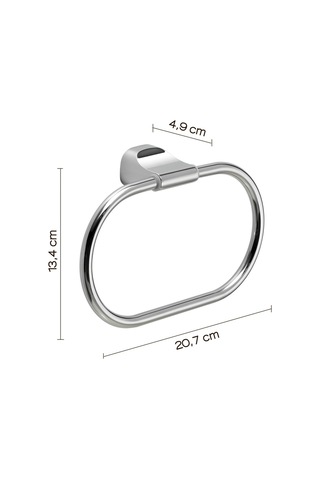 Gedy Stelvıo Halka Havluluk 207 Mm Krom