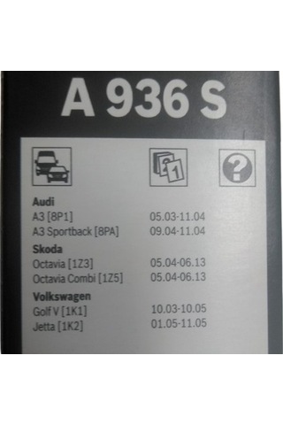 Bosch 3397118936 Aerotwın Silecek 60 45CM Flatblade-Muz Tipi Golf