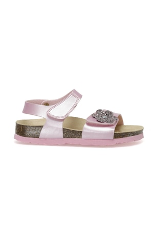 Superfit 1-000118-5500 Pembe Kız Çocuk Düz Sandalet 101560776 Pembe