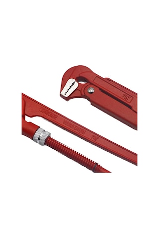 Maşalı Boru Anahtarı 1,5'' Parmak 65mm Chrome Vanadium Çelik Ayar