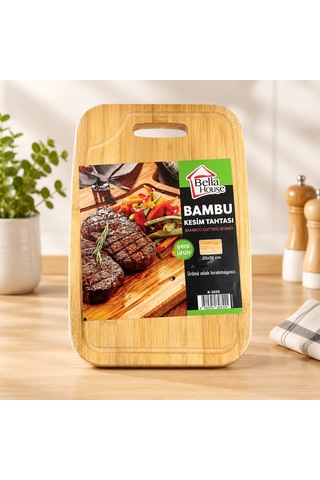 Lüks 22x32 Bambu Kesim Panosu - 314 Çok Renkli