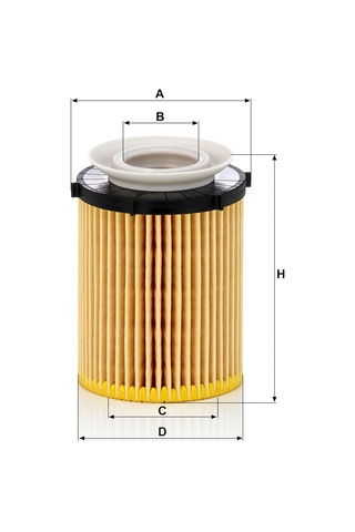 Mann Filter Hu 711/6 Z Yağ Filtresi Mercedes-benz