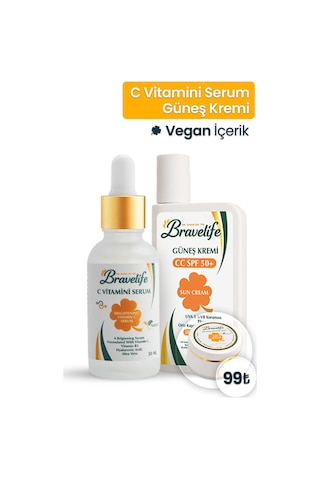 Nemlendirici Besleyici Aydınlatıcı Aloe Vera Vegan C Vitamini Serum Güneş-koruyucu Krem-besleyici Dudak Balm