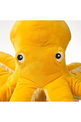 Sarı Ahtapot Peluş Oyuncak MeridyenDukkan 50 Cm Yumuşak Oyuncak Ç