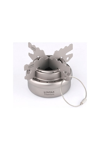 Jeemson Titanyum Ultralight Alkollü Ofen Seti - Taşra Kamp Piknik İçin Taşınabilir Isıtıcı Ve Tutucu Çok Renkli