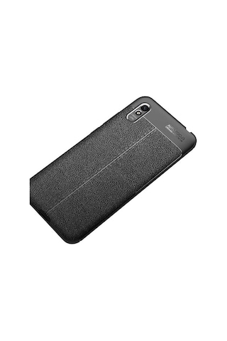 Xiaomi Redmi 9a Kılıf Zore Niss Silikon Kapak Lacivert