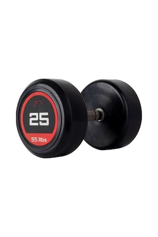 313 Spor 25 KG Kauçuk Kaplı Olimpik Dambıl - 1 Adet