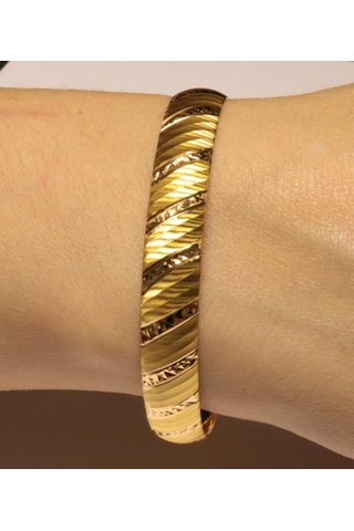 Hakan Güler Kuyumculuk 22 Ayar Altın Meltem Model Bilezik 12002