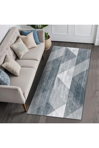 Nedla Kadife Kaymaz Pamuk Tabanlı Yıkanabilir Antibakteriyel Salon Halısı 200x300 Genel