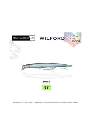 Nanıwaosakashı Wılford 175mm 32g Sınkıng C213