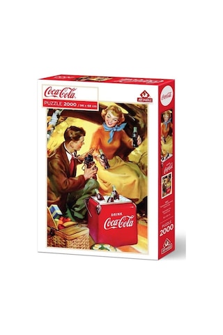 Art Puzzle Coca-cola Serinleten An 2000 Parça Puzzle