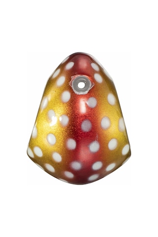 Major Craft Tm-head Slider Tai Rubber Jig 200gr 51 Gold Red Dot Glow