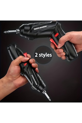 Tcherchi MQ56548 Elektrikli Şarjlı Çok Fonksiyonlu Tornavida Seti 48 Parça