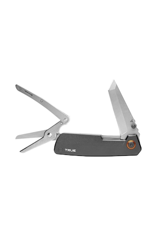 True Utılıty Dual Cutter Kamp Çakı 0002-G Gümüş - Siyah
