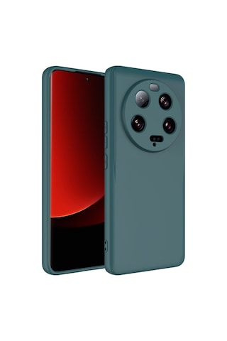 Xiaomi Mi 13 Ultra Kılıf Yumuşak Silikon Kamera Korumalı Lansman Pazarplus Pembe Açık